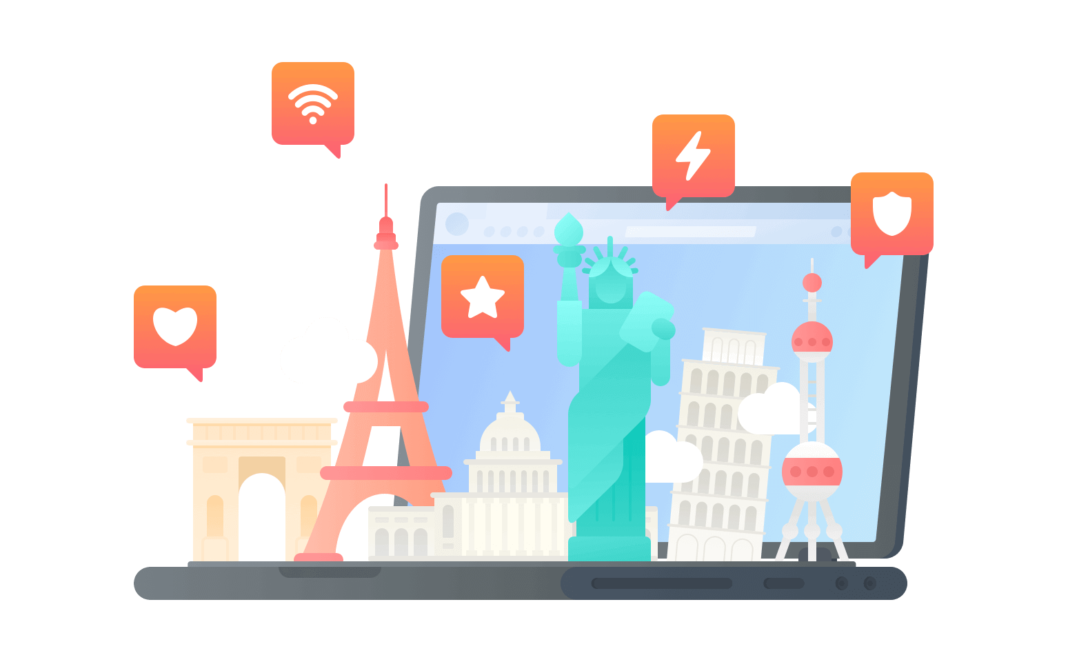 在诺福克群岛连接到中国的代理 - 翻回VPN